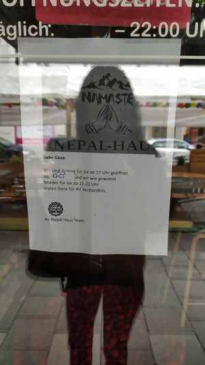 closed til October :'( at Nepal Haus in Munich