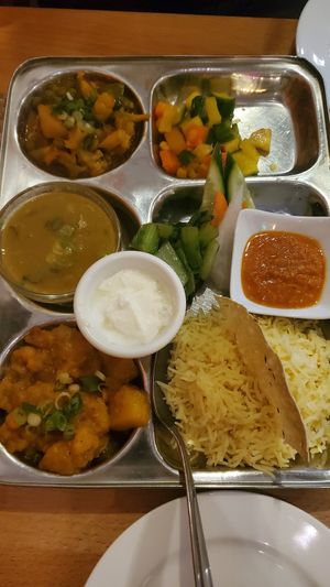 Thali at Nepal Haus in Munich