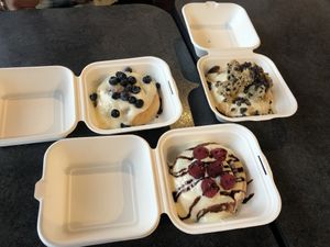 Cinnamon rolls  at Cinnaholic  in Knoxville