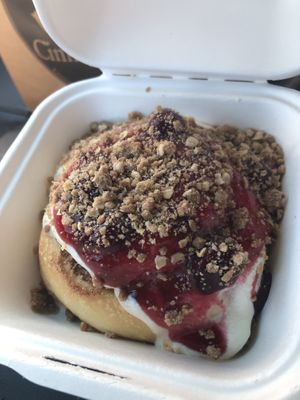 Cherry Cheesecake  at Cinnaholic  in Knoxville