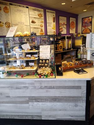 Cinnamon rolls and other treats at Cinnaholic  in Knoxville