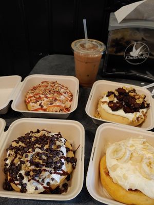 So many options! at Cinnaholic  in Knoxville