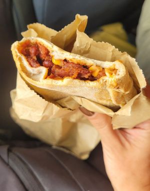 Empanada Mexikan at Rios Vegan Food in Puerto Viejo De Talamanca