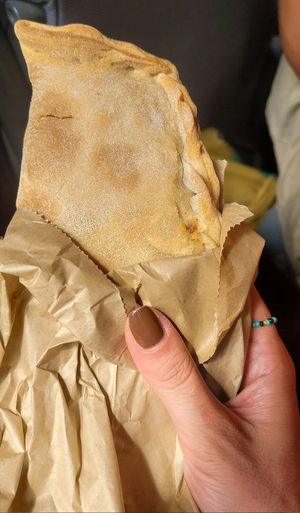 Empanada at Rios Vegan Food in Puerto Viejo De Talamanca