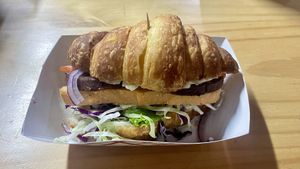 Savory croissant  at Rios Vegan Food in Puerto Viejo De Talamanca