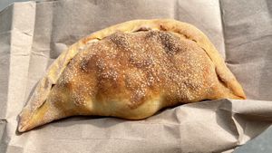 Vegan empanada  at Rios Vegan Food in Puerto Viejo De Talamanca