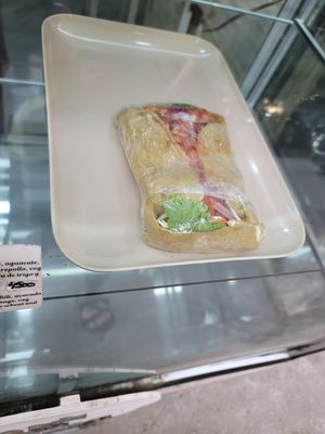 The jackfruit burrito  at Rios Vegan Food in Puerto Viejo De Talamanca