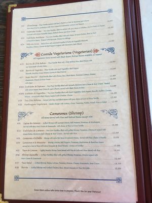 They are happy to make these vegan at Bonanza in Lone Pine