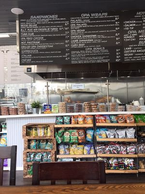 . at Opa Cafe in San Francisco