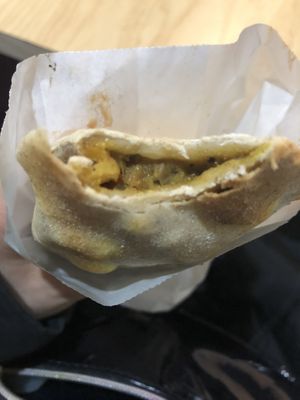 Empanadas- curry   at A Live Kitchen in Queens