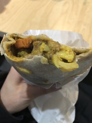 Empanadas- curry   at A Live Kitchen in Queens