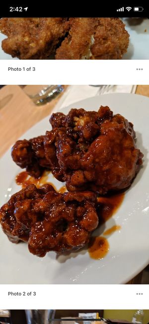 BBQ Cauliflower Bites  at A Live Kitchen in Queens