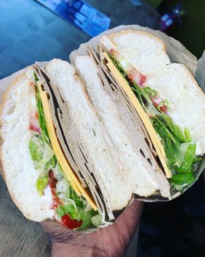 Turkey & Cheese  at A Live Kitchen in Queens