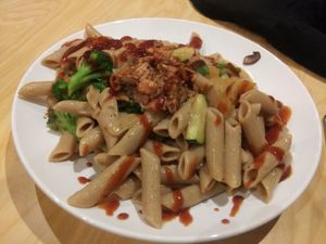 Pasta at A Live Kitchen in Queens