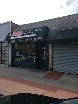 Front at A Live Kitchen in Queens
