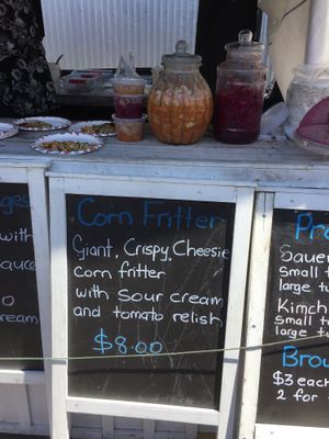 Menu at Gluten Free Vegetarian - Market Stall in Nelson