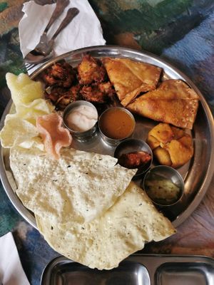 Sharing snack platter. Incredible! at Delhish in Oxford