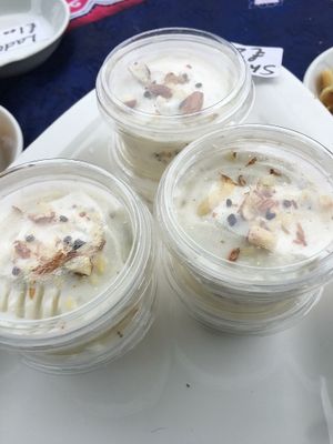 Vegetarian 
Indian sweet/ dessert 

Shrikhand  at Delhish in Oxford