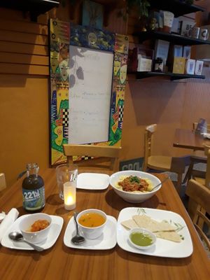 Macaroni entree from specials menu was delicious. at Leafy Greens Cafe in St Petersburg