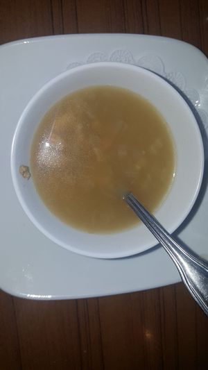 Soup of day white bean just ok at Leafy Greens Cafe in St Petersburg