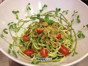 Zucchini Pesto Special at Leafy Greens Cafe in St Petersburg