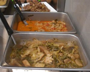 Veggie options at Terminal 21 - Pier 21 Food Court Stall in Pattaya