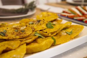 ravioli that bring sunshine to your plate  at Mama Mia! Vegano Italiano in Borriana