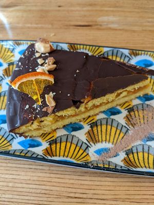 Orange chocolat at Sixta in Toulouse