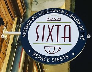 signboard at Sixta in Toulouse