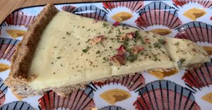 Lemon tart at Sixta in Toulouse