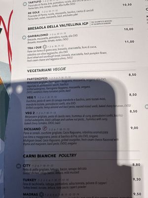 Also had fries & baked potato on the menu as vegan options   at Panino Giusto - Duomo in Milan