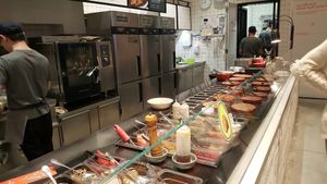 Options for making your bowl at Hunter Gatherer in Shanghai