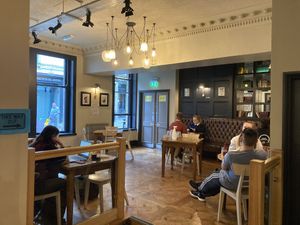 Near the front window at The Study Room in Lancaster