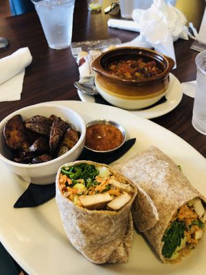 Pad Thaiwich with potatoes  at Melt Revival in Cincinnati