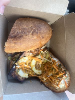 Banh mi(so good!)  at Melt Revival in Cincinnati