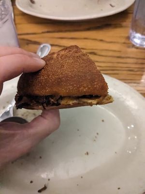 Vegan philly at Melt Revival in Cincinnati