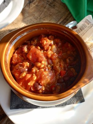 Vegan black bean soup (cup) at Melt Revival in Cincinnati