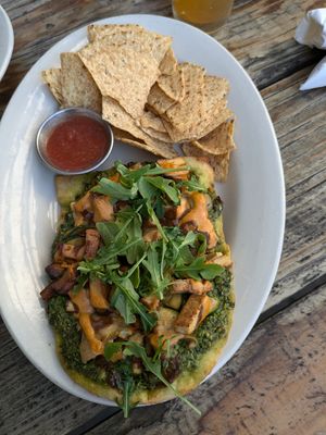 Verde tofu flatbread at Melt Revival in Cincinnati