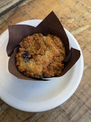 Blueberry crumb cake at Melt Revival in Cincinnati