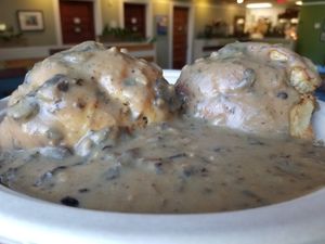 Vegan Biscuits and Gravy at Melt Revival in Cincinnati