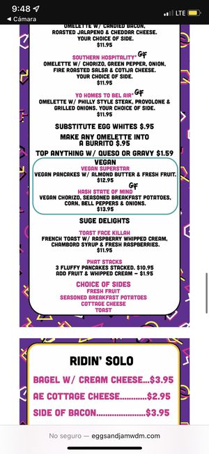   at Eggs and Jam in West Des Moines