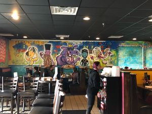 Seating at Eggs and Jam in West Des Moines