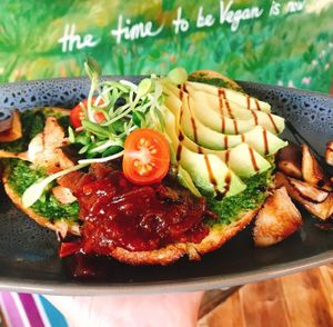 Tuesday rainbow special at Rainbow Kitchen in Mullumbimby
