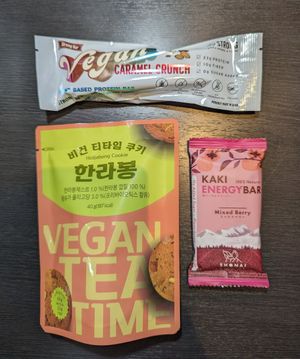 Cookies and bars at Natural Lawson - Ueno in Tokyo