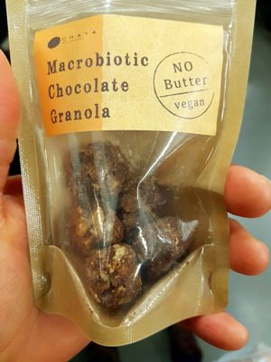 Macrobiotic vegan snack at Natural Lawson - Ueno in Tokyo
