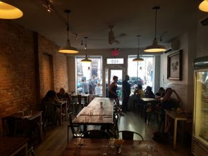 inside at Sun in Bloom in Brooklyn