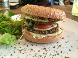 Sun Bloom Burger at Sun in Bloom in Brooklyn