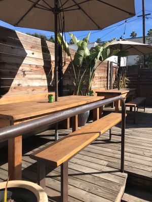 Patio  at AVO Cafe in Santa Monica