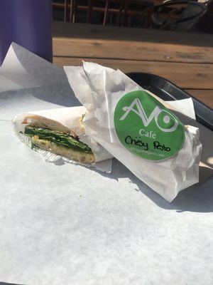 Chësy Pesto Panini at AVO Cafe in Santa Monica