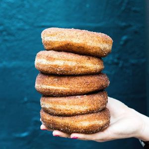 Cinnamon donuts!  at Milk Belly in Fremantle